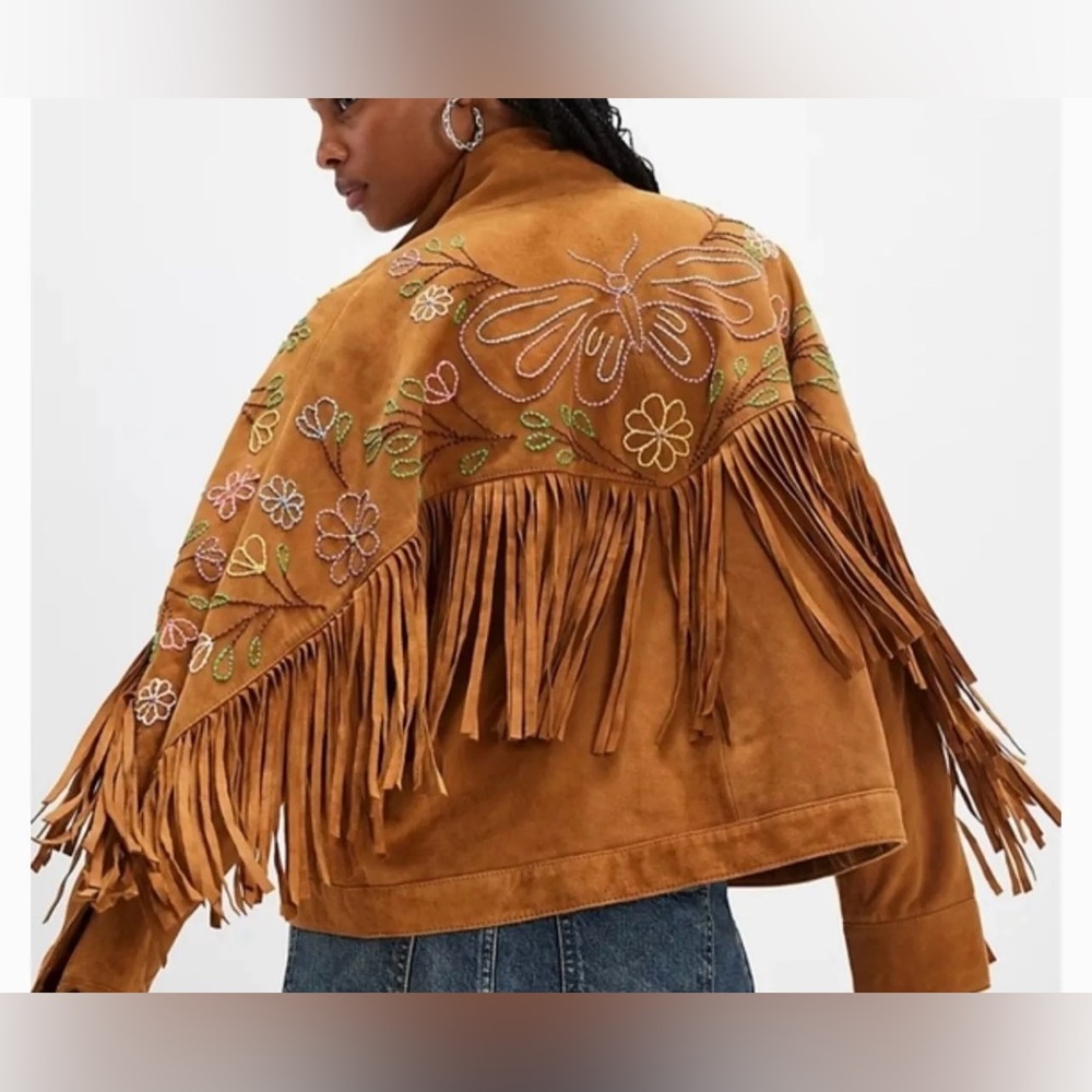 Free People Willa Western Bomber sz M
NWT